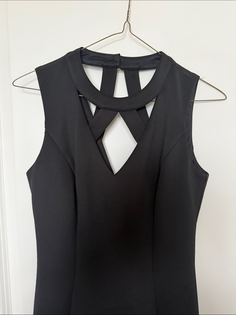 Guess Black Sheath Tank Cocktail Dress Size 2 - NEW WITH TAGS*